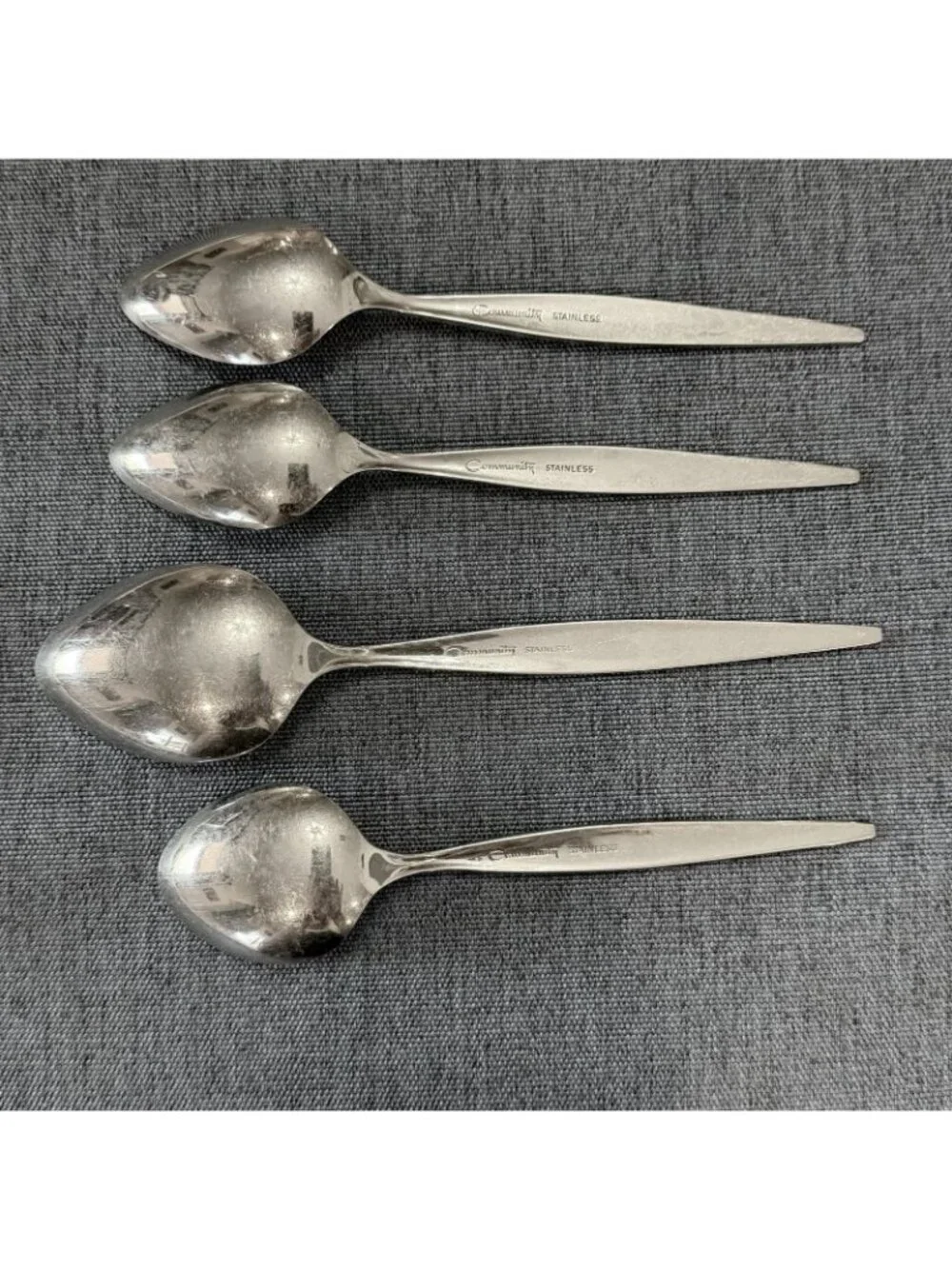 Oneida Community Venetia Stainless Flatware 1 Sugar Spoon 1 Table 2 Teaspoons